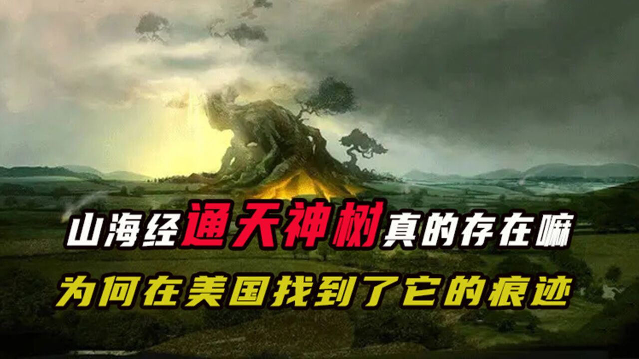揭秘:山海经中通天神树真的存在嘛,它和美国魔鬼塔又有何联系_腾讯视频