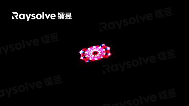 镭昱宣布顺利点亮0.39英寸单片全彩MicroLED微显示屏