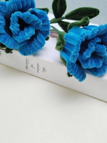 手工毛条扭扭棒"玫瑰"教程