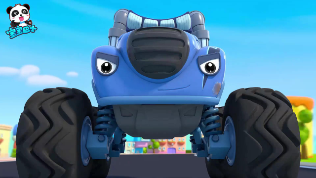 宝宝巴士疯狂怪兽车第38集:捣蛋车参加比赛,还想拿冠军,又开始使坏了