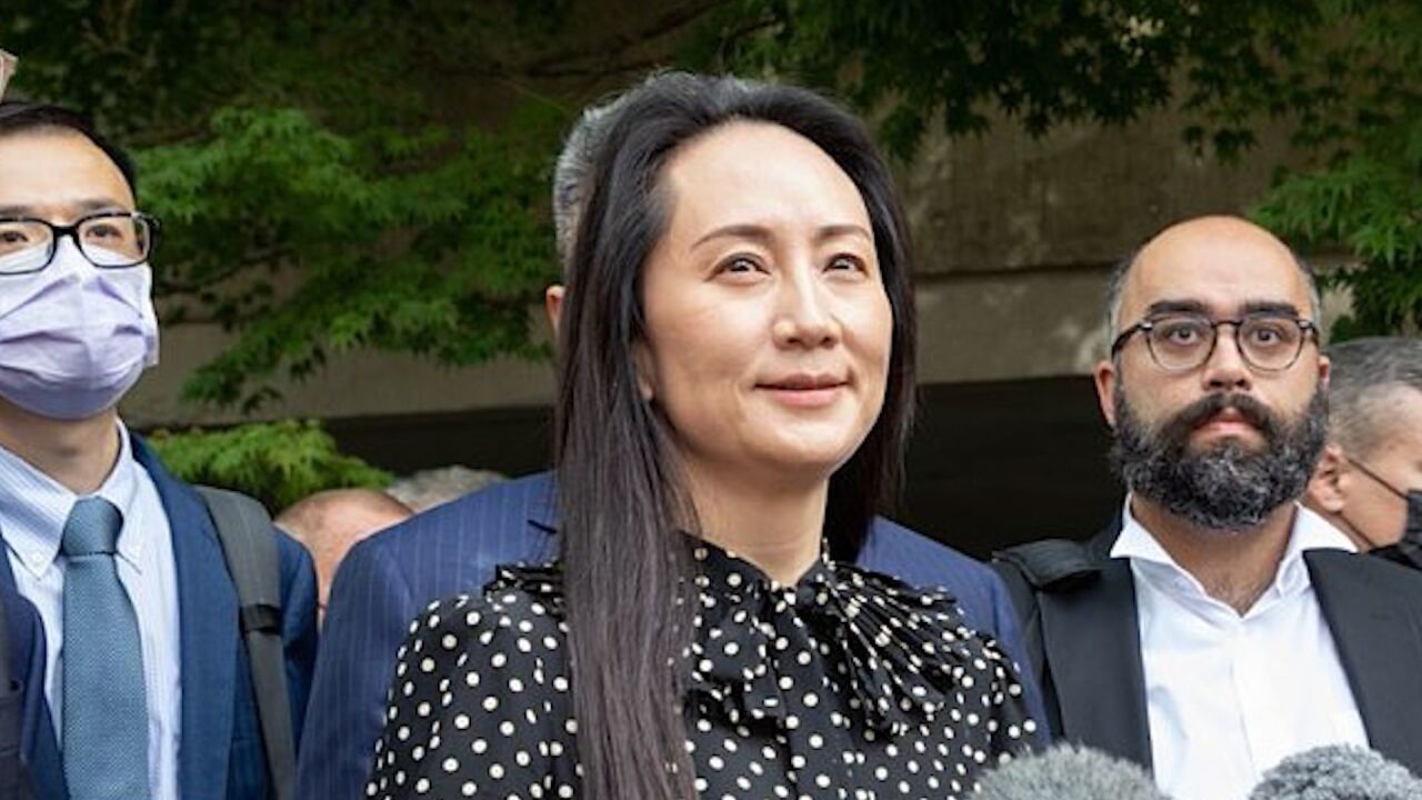 外媒:美国法院正式撤销孟晚舟“银行欺诈”等指控_腾讯视频