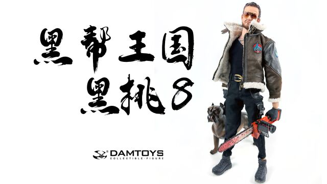 老罗玩玩家NO.158 DAMTOYS 黑帮王国黑桃8