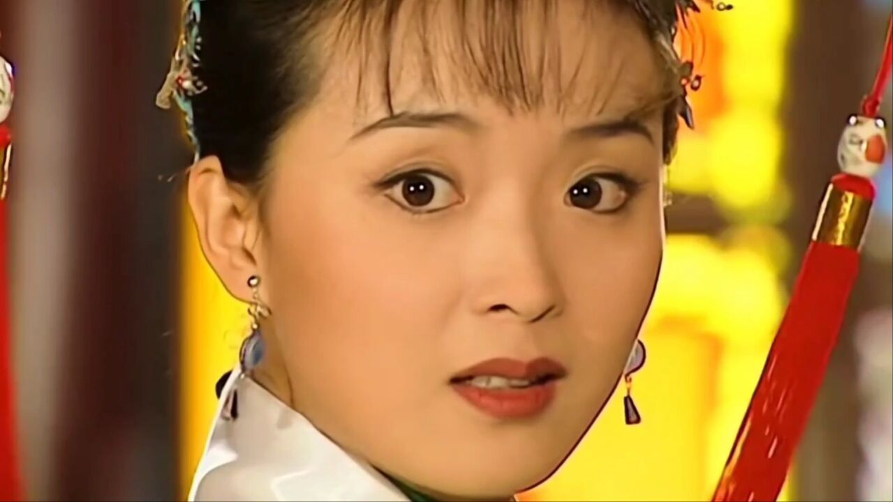 还珠格格:王艳版的晴儿端正美丽,连说话声音都好好听,哭戏也好好看.