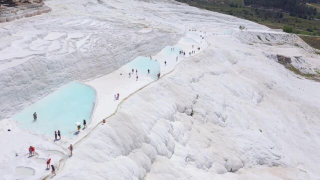 世界上最美丽的地方之土耳其棉花堡(Pamukkale)