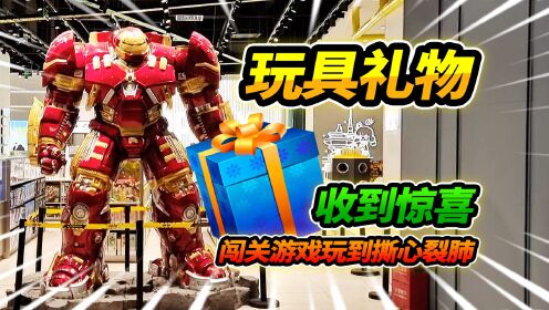 去玩具店给大鹏质检员挑礼物,又收到皮皮佑的礼物,简直太惊喜了