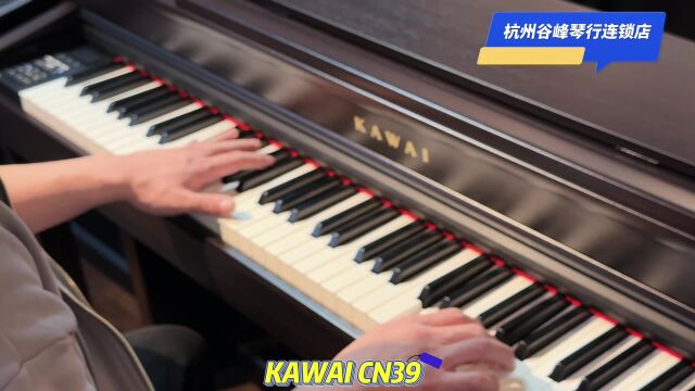 杭州买电钢琴kawaiCN39电钢琴