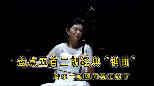 盘点五首二胡经典神曲,听完瞬间泪崩,网友:没有二胡拉不哭的人