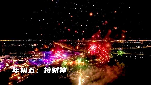 春节来上海海昌海洋公园看焰火,飞火流星双焰火点亮星空