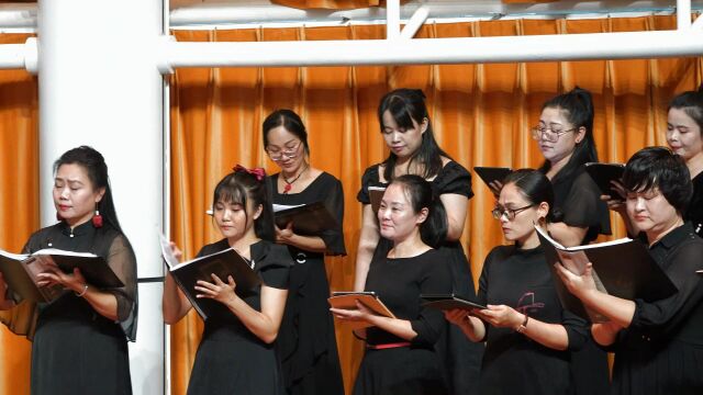 海南省华韵乐团合唱团指挥教学实践汇报音乐会11《祖国慈祥的母亲》指挥:向仕兵 钢琴伴奏:孙罡