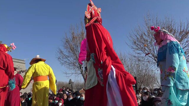 定兴镇小北头村高跷会.