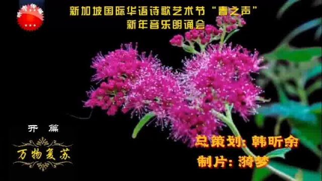 【韩昕余专访】2023“春之声”中国新年音乐诗歌朗诵会|新加坡国际华语诗歌艺术节