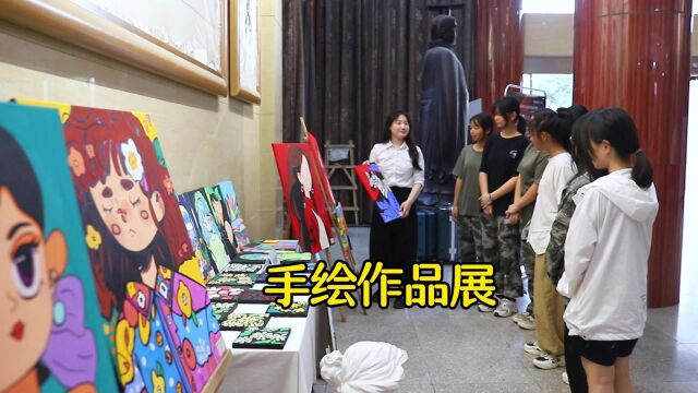 妙笔生花 I 郑州市实验中等专业学校学生手绘作品展!