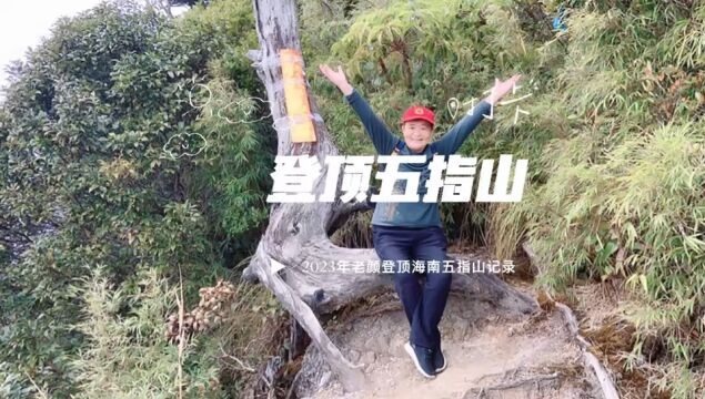 登顶五指山