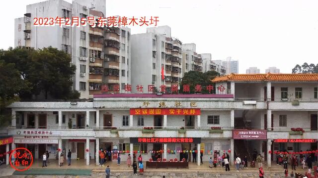 广东东莞市樟木头圩镇社区“醒狮闹元宵”活动(2023年2月5号)