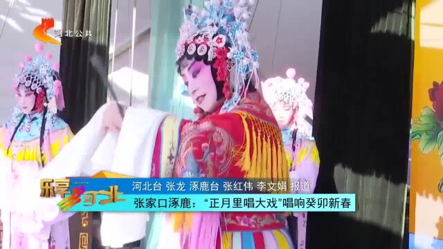 张家口涿鹿:“正月里唱大戏”唱响癸卯新春