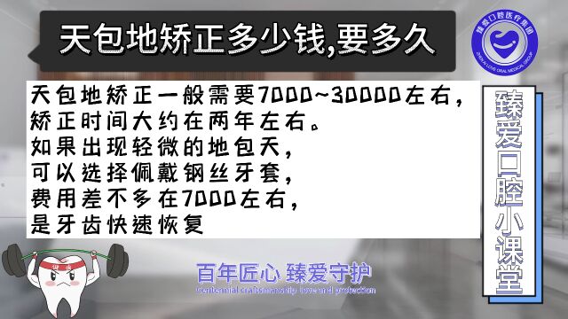 第289期天包地矫正多少钱,要多久