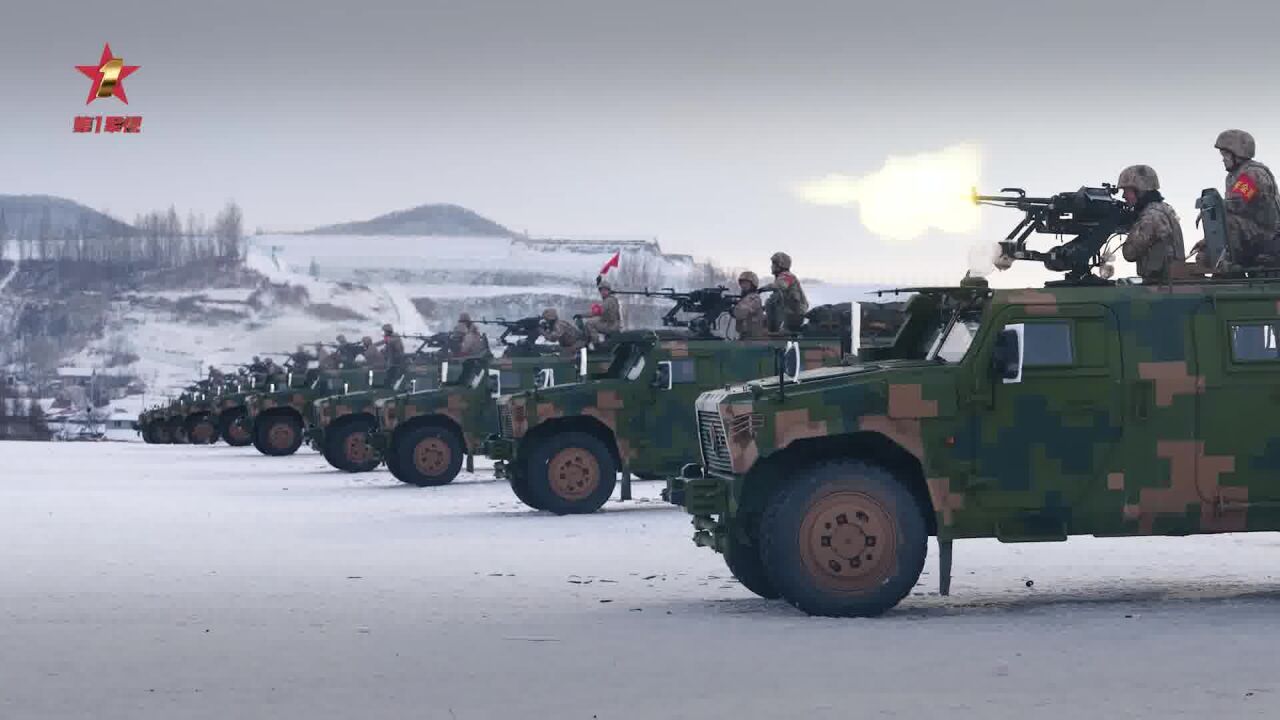 火力值拉满!车载重机枪实弹射击强势来袭!