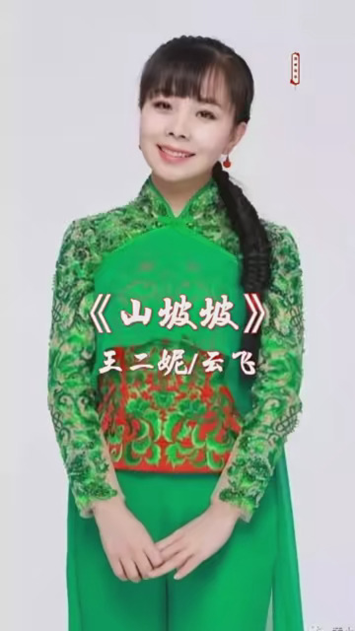 音乐 王二妮/云飞演唱《山坡坡》,醉人情歌,曲调优美,情意绵绵,太