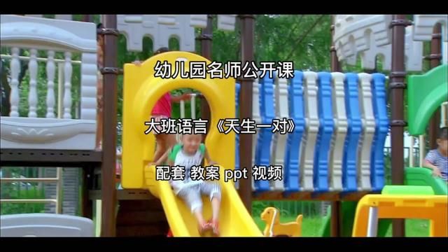 幼儿园大班语言《天生一对》 #幼儿园公开课 #幼儿园 #大班语言 #应彩云公开课