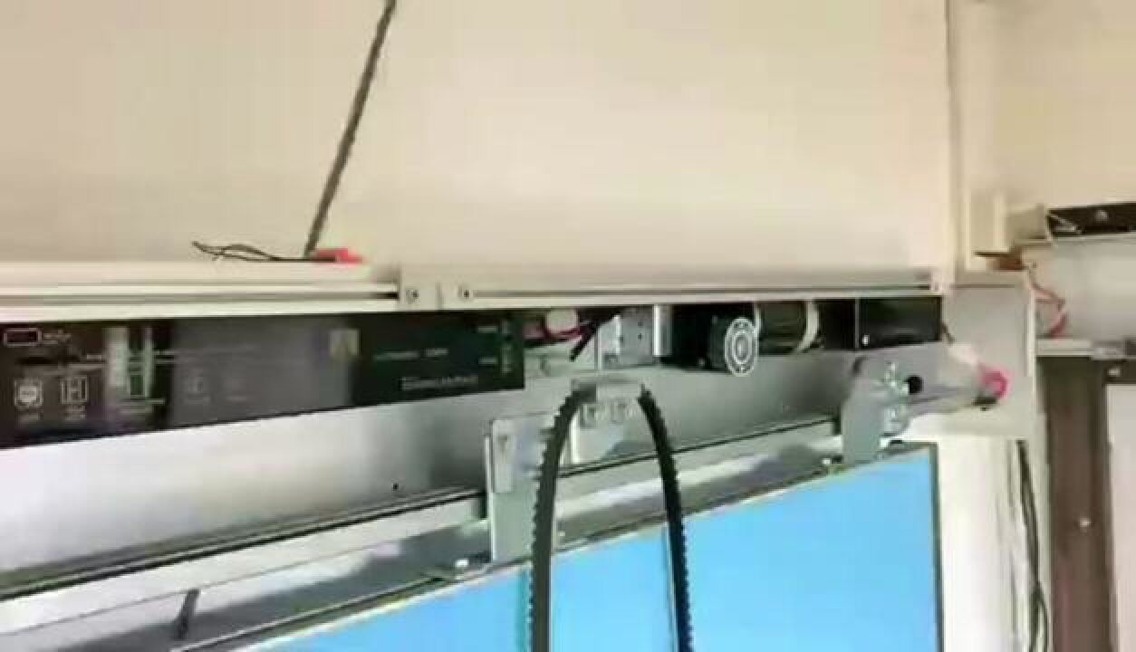 电动推拉门安装布局及接线教学，自动移门安装视频。贺多龙门机#电动门安装教学视频#自动门安装_高清1080P在线观看平台_腾讯视频