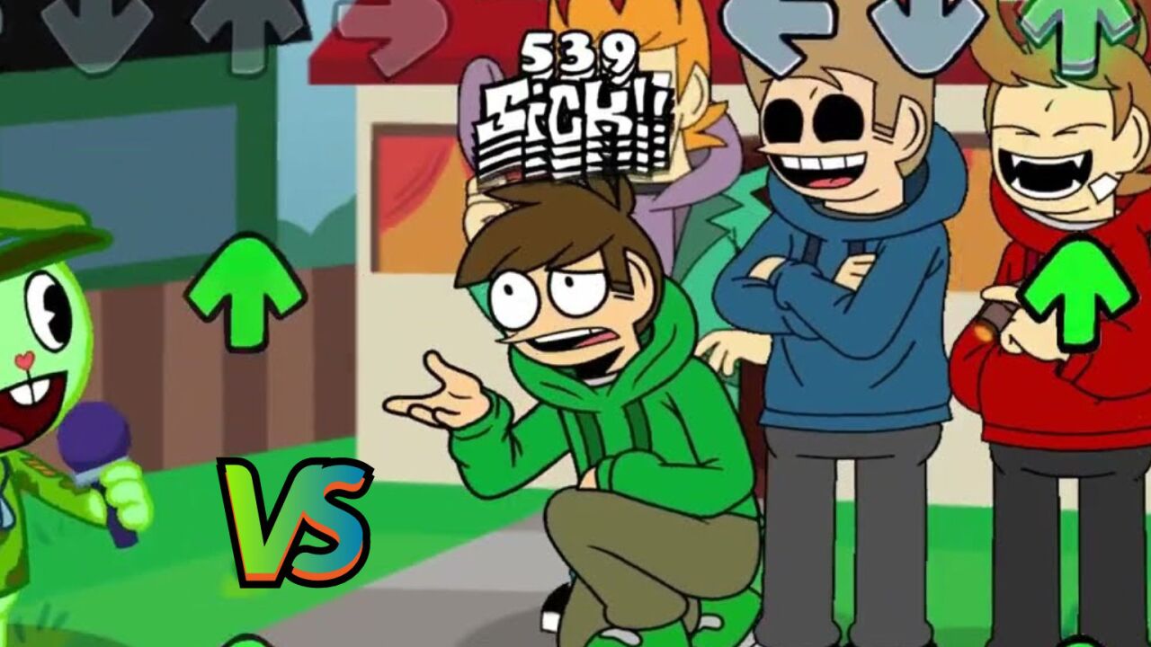 周五夜放克游戏 退伍老兵flippy和艾德四兄弟的精彩模组对决