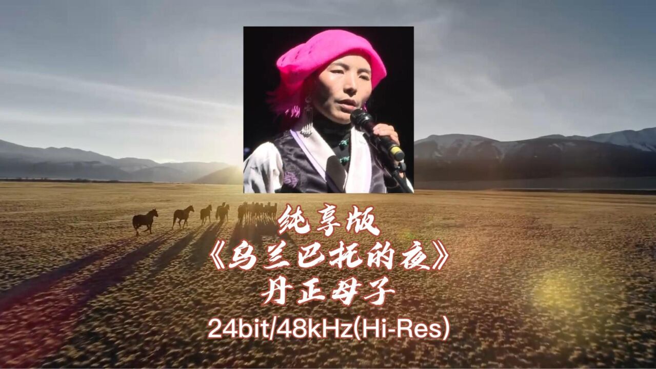 純享版《烏蘭巴托的夜》丹正母子hifi無損音樂,吉他伴唱韻味十足