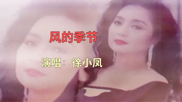 徐小凤深情演唱《风的季节》,让这风吹抹干眼眸里亮晶的眼泪,哀伤通通带走,管风里是谁!