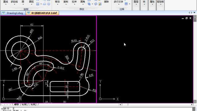 CAD基础绘图,CAD2D平面图制作方法,矩形的绘制,圆的相切与应用CAD62