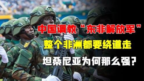 中国调教东非解放军，整个非洲都要绕道走，坦桑尼亚为何那么强？