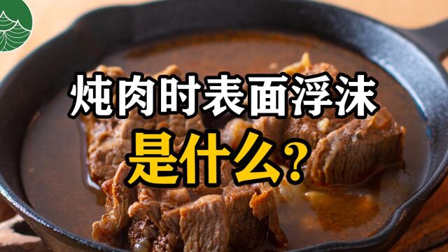 炖肉时表面浮沫是什么?