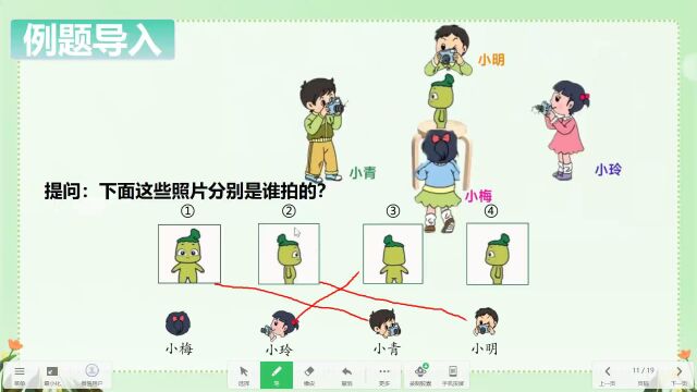 从不同位置观察物体