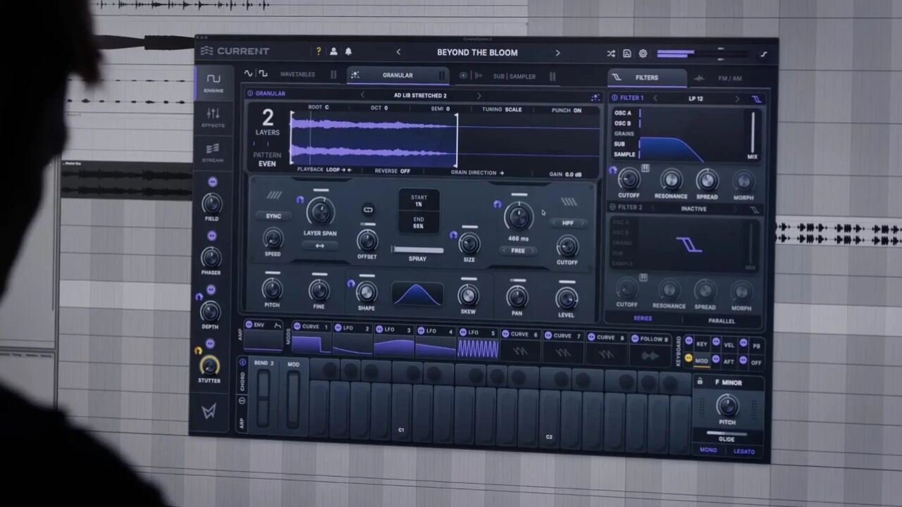 current by minimal audio