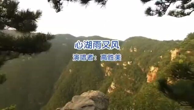 高胜美《心湖雨又风》K歌版,优美的旋律,绵绵的情意,终生难忘