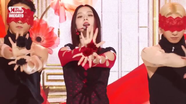 JISOO(지수)  FLOWER(꽃) @인기가요 inkigayo