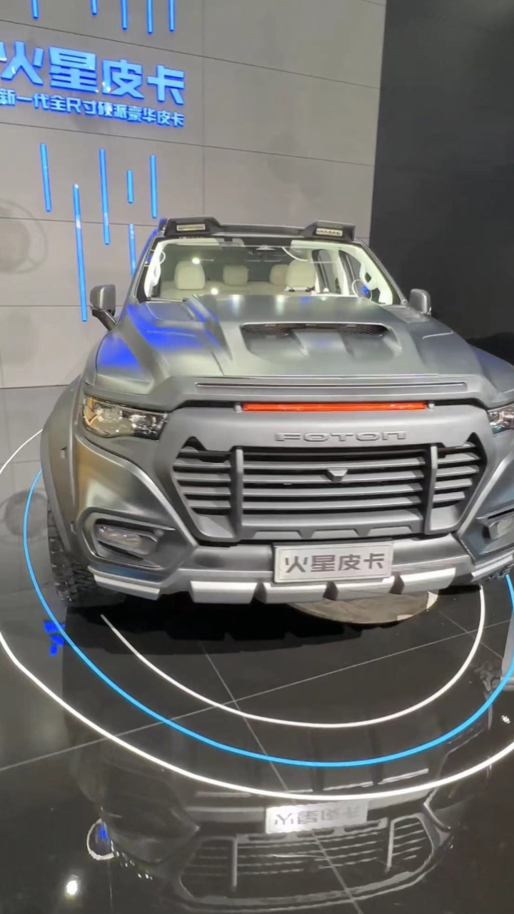 48v柴油混动加持 来看看全尺寸火星皮卡