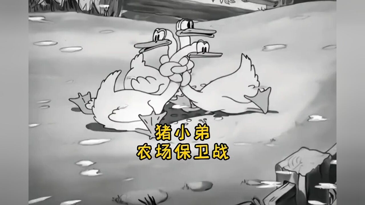 猪小弟之农场保卫战，为了守护小鸡，猪小弟与秃鹫的战斗一触即发童年经典动画片怀旧动画动画解说搞笑动画猪小弟_高清1080P在线观看平台_腾讯视频
