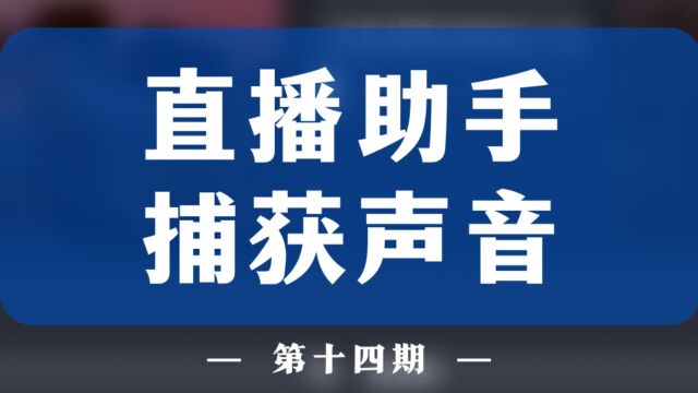 直播间出现杂音怎么办?试试指定获取音源,让你的直播更专业