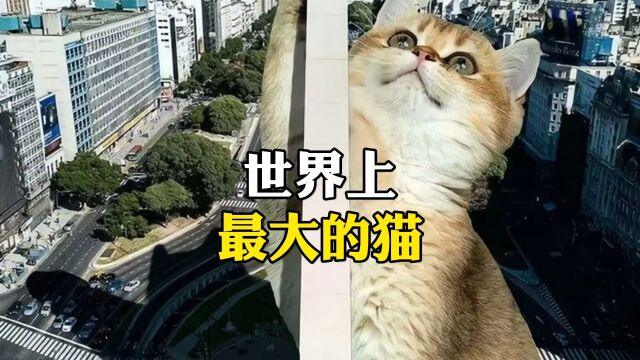 世界上最大的猫.