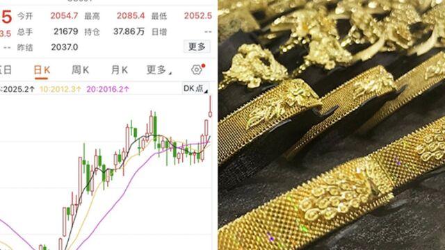 现货黄金创历史新高!五一消费者购金热情高,大妈后悔买少了