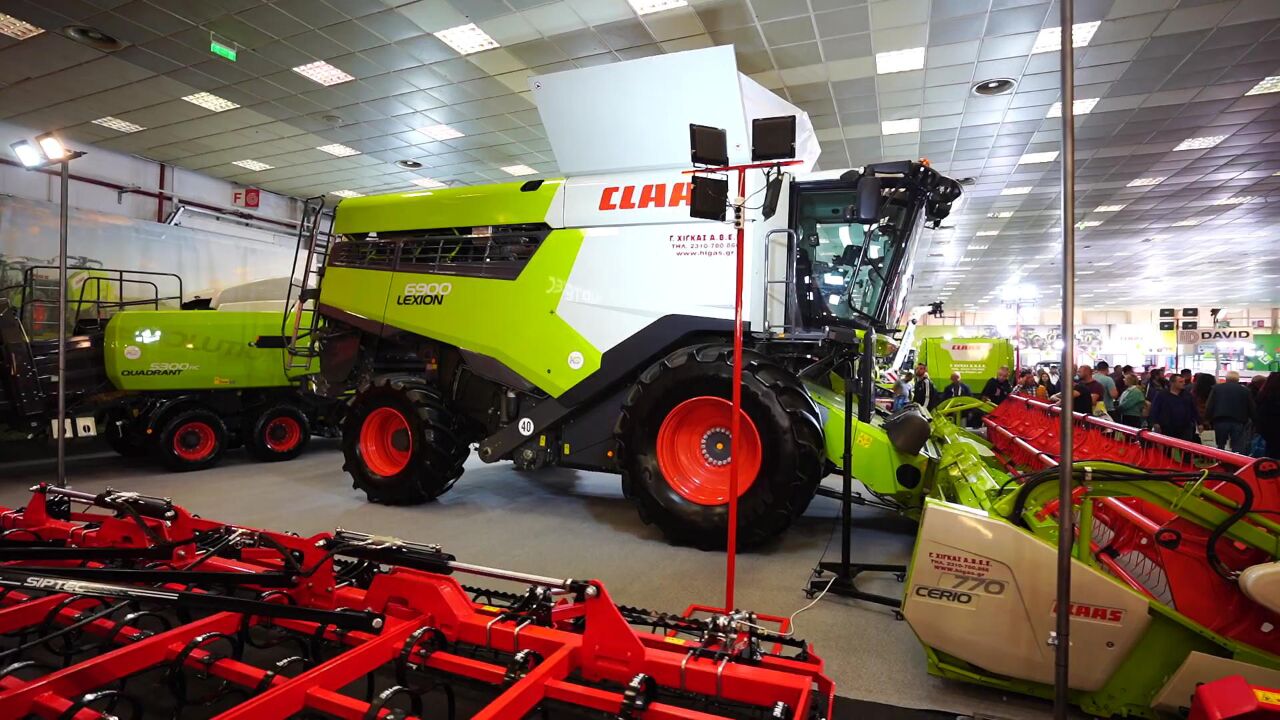 克拉斯联合收割机 6900 lexion