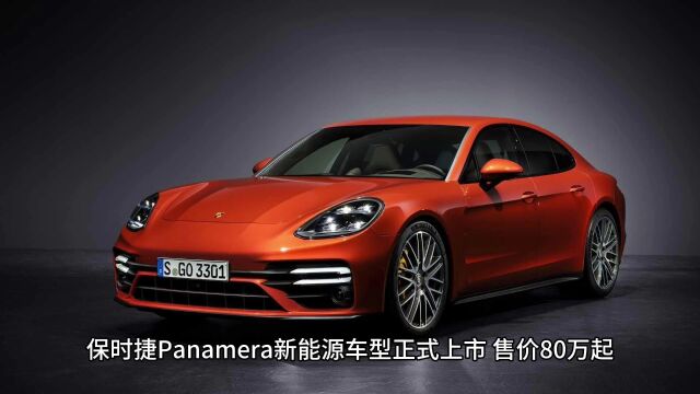 保时捷Panamera新能源