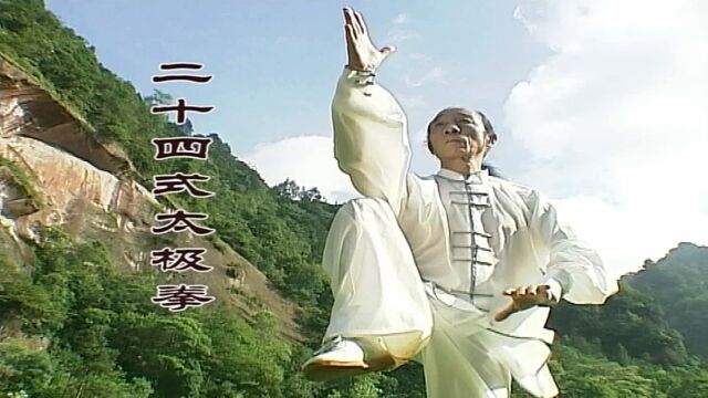 李克俊老师展示24式太极拳(六)