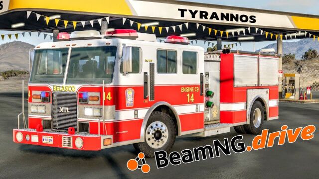 【BeamNG】消防车