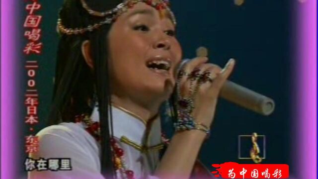 08为中国喝彩《香格里拉》(冯瑞丽)2002东京 