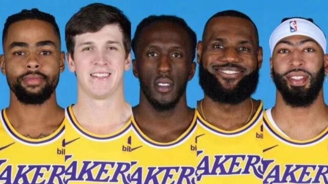 湖人揭幕战首发出炉：普林斯当选第5人 范德彪大概率缺席