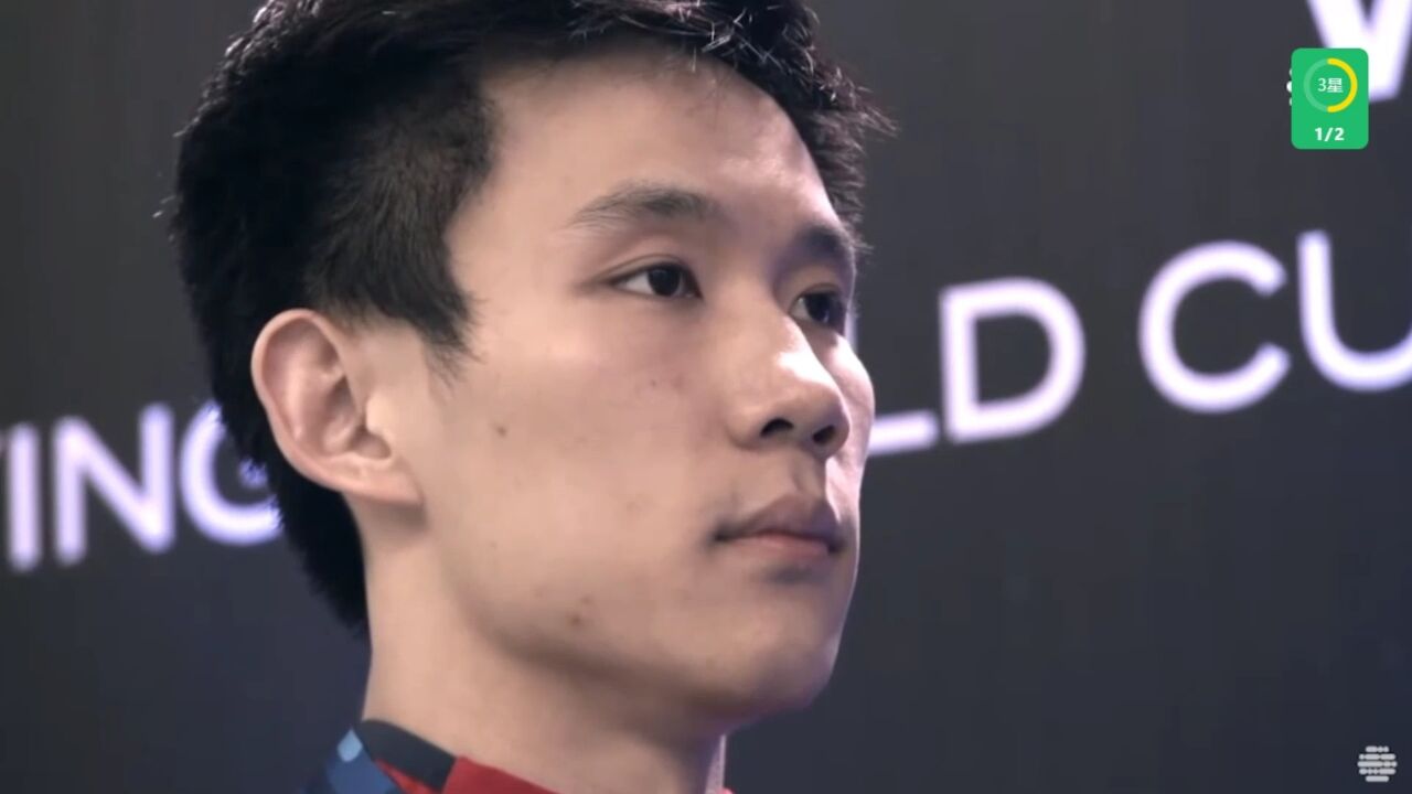 跳水世界杯蒙特利尔站男子单人十米台颁奖仪式：杨昊成功夺冠_高清1080P在线观看平台_腾讯视频