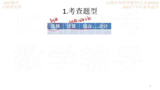 【自考】全国自考高等数学工本00023课程简介(2023下半年备考)