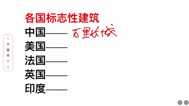 各国标志性建筑:中国的是什么,美国的是什么,你知道几个?