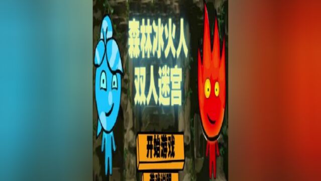 许少解说《森林冰火人》之双人迷宫:你觉得他们谁最聪明呢?