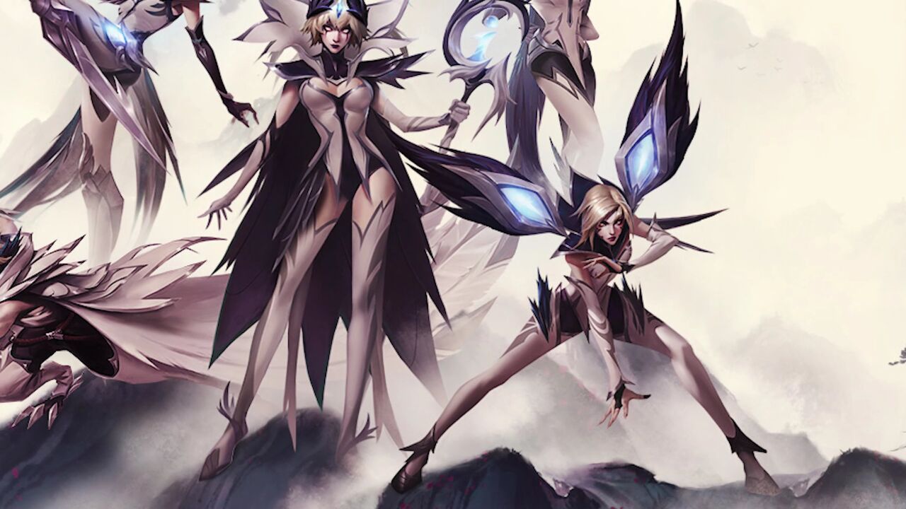 s1-s12全球总决赛冠军皮肤原画,哪一队原画最好看?